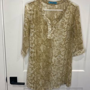 Solitaire Swim swimsuit coverup size small